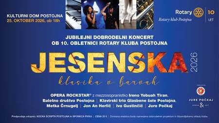 Jubilejna Jesenska klasika v barvah bo v nedeljo, 25. oktobra.
